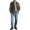 AG Adriano Goldschmied Men’s Bryce S/S Henley(Heather Grey)