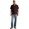 AG Adriano Goldschmied Men’s Foster S/S Relaxed Fit Camp Shirt(Oak Barrel)