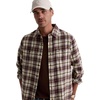 AG Adriano Goldschmied Men’s Mason Classic Fit Shirt(Purple Multi)