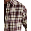 AG Adriano Goldschmied Men’s Mason Classic Fit Shirt(Purple Multi)