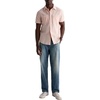 AG Adriano Goldschmied Men’s Mason S/S Classic Fit Work Shirt(Vintage Pink)