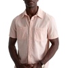 AG Adriano Goldschmied Men’s Mason S/S Classic Fit Work Shirt(Vintage Pink)
