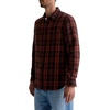 AG Adriano Goldschmied Men’s Mason Work Shirt(Burgundy Multi)