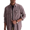 AG Adriano Goldschmied Men’s Miller CPO Relaxed Fit Shirt(Sierra Currant)