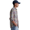 AG Adriano Goldschmied Men’s Wayne Classic Fit Shirt(Blue Multi)