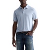 AG Adriano Goldschmied Men’s Bryce Classic Fit S/S Polo T-Shirt(Fresh Blue)