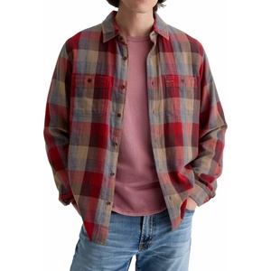 AG Adriano Goldschmied Men’s Mason Work Shirt(Clay Multi)
