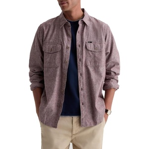 AG Adriano Goldschmied Men’s Miller CPO Relaxed Fit Shirt(Sierra Currant)