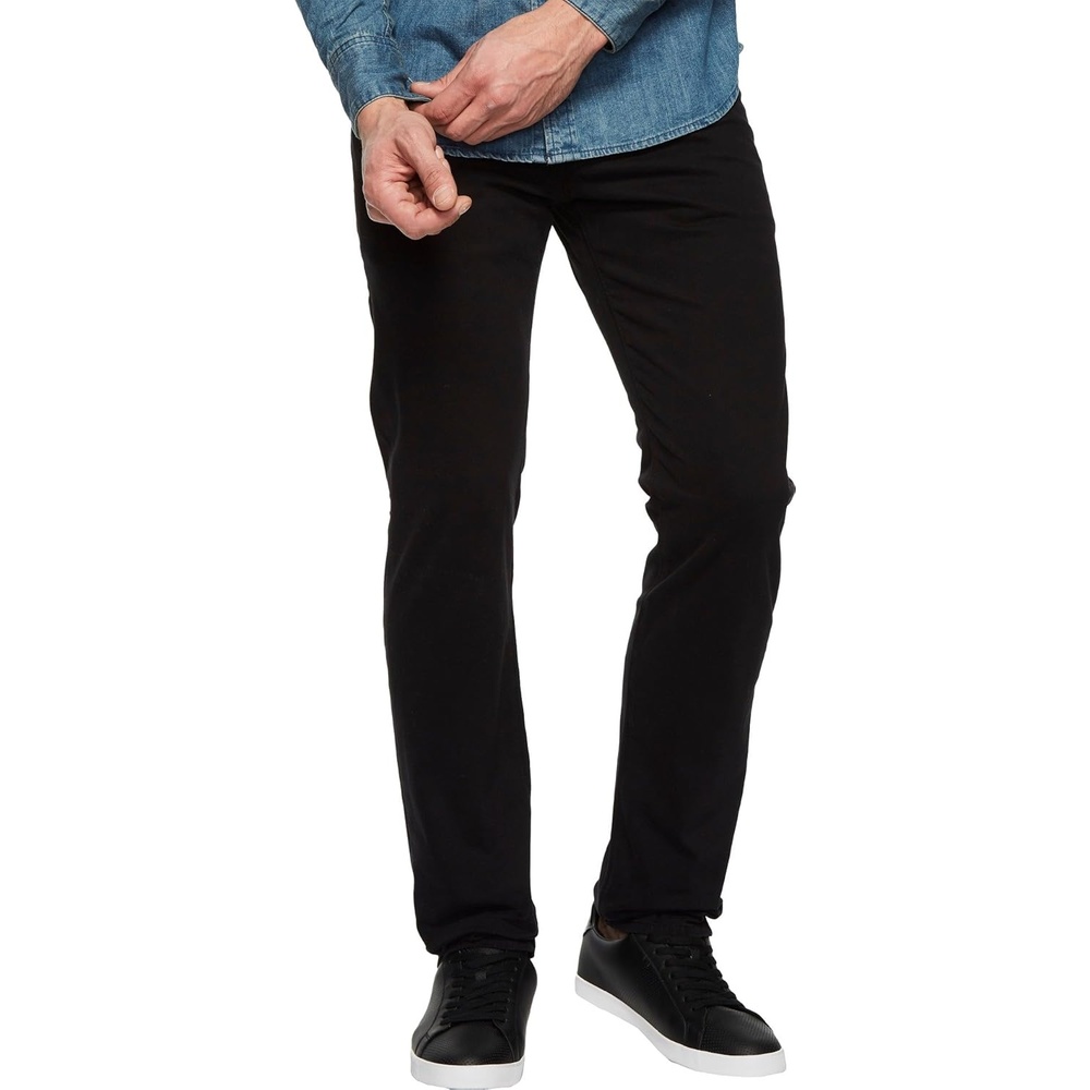 image:imageAG Adriano Goldschmied Mens Tellis Modern SlimJeansSuper Black
