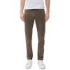 ALMOSTGOLF AG Men’s Tellis Stretch Selvage Modern Slim Denim Jeans(Sulfur Taupe Grey)