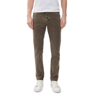 ALMOSTGOLF AG Men’s Tellis Stretch Selvage Modern Slim Denim Jeans(Sulfur Taupe Grey)