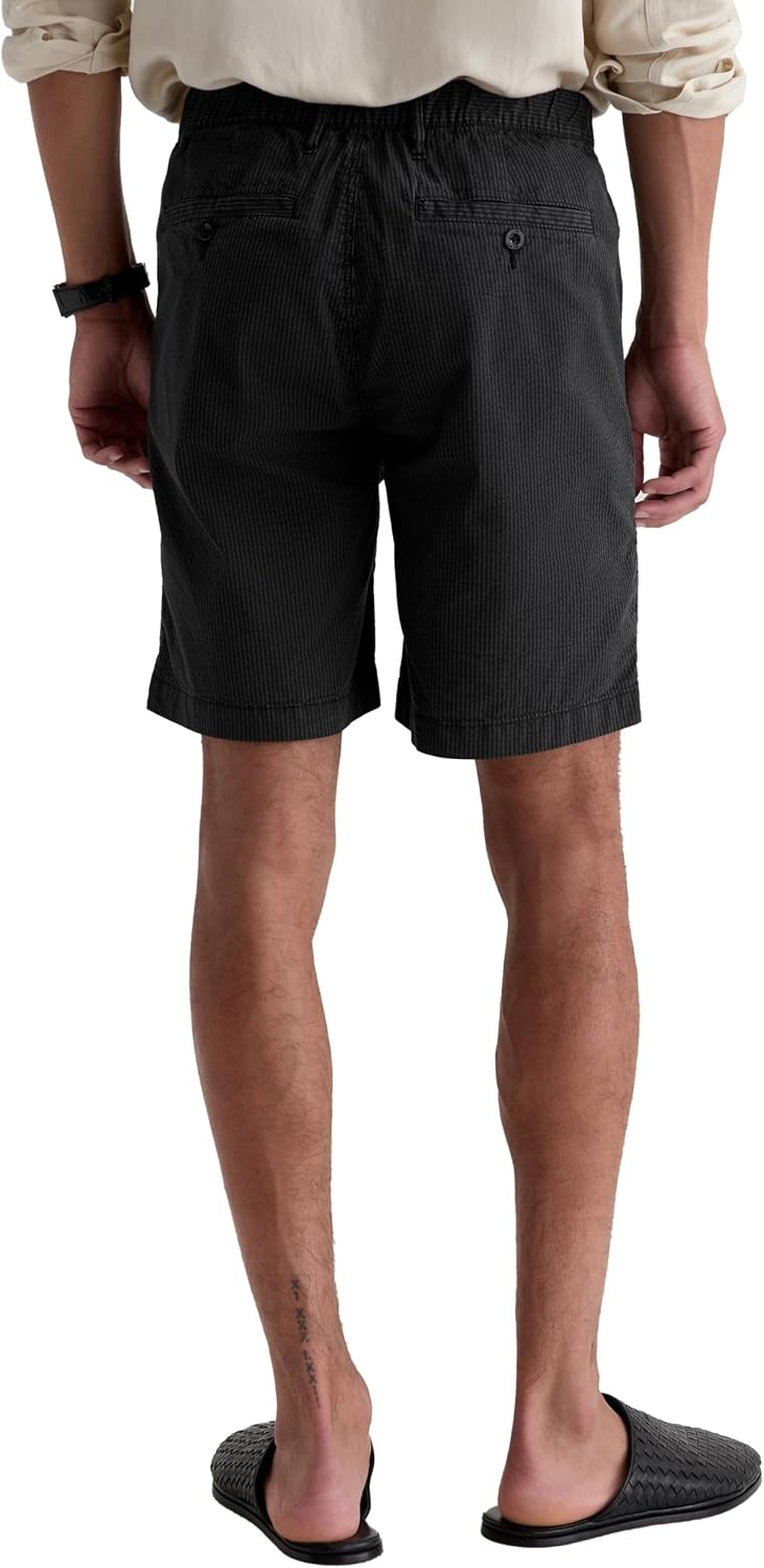 image:imageAG Adriano Goldschmied Mens Cove Relaxed Drawstring ShortSaulfur Antique Black