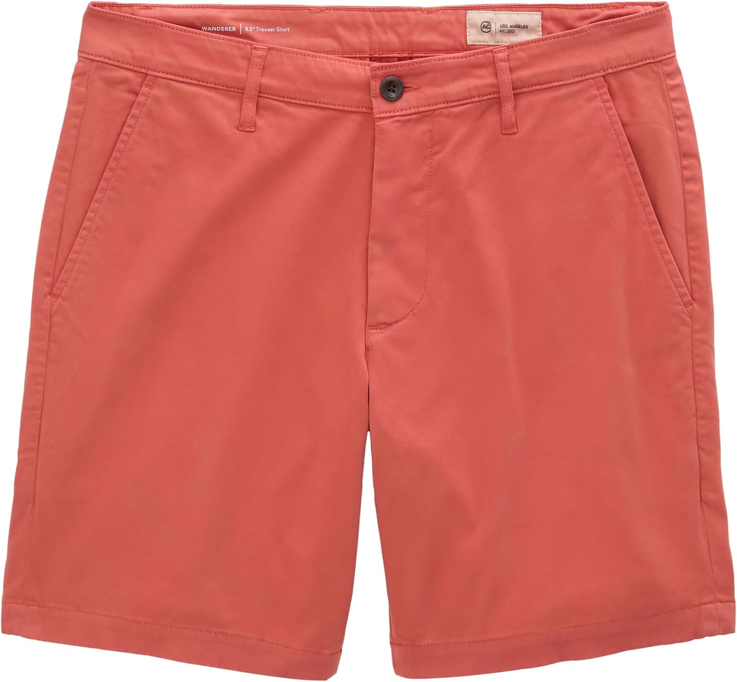 image:imageAG Jeans Mens Wanderer Slim Trouser Short Orange Spritz Size 32 Inseam 85