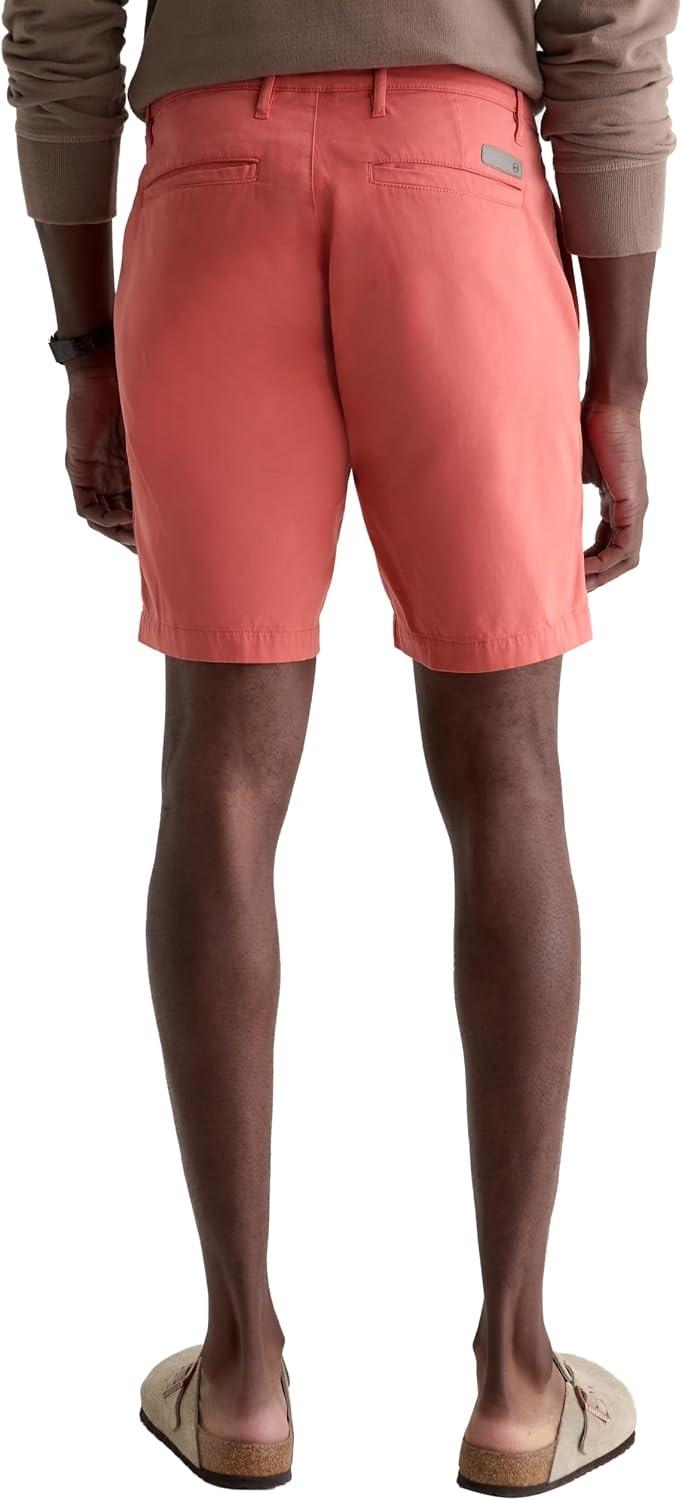 image:imageAG Jeans Mens Wanderer Slim Trouser Short Orange Spritz Size 32 Inseam 85