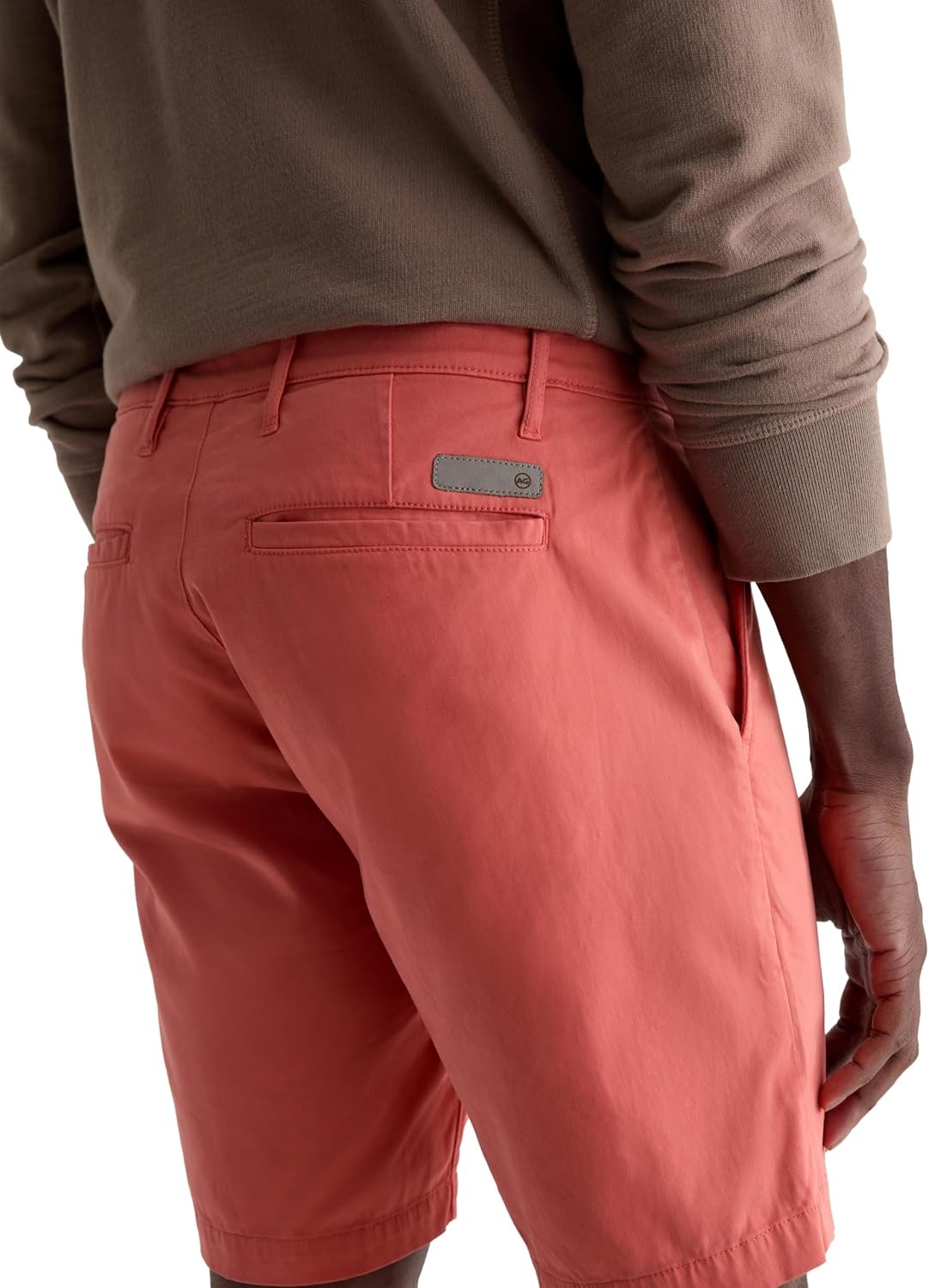 image:imageAG Jeans Mens Wanderer Slim Trouser Short Orange Spritz Size 32 Inseam 85