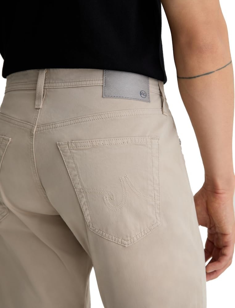 image:imageALMOSTGOLF AG Mens Graduate Tailored Sueded Italian Twill PantsDesert Stone
