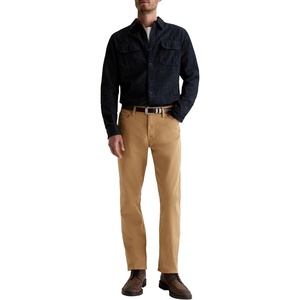 ALMOSTGOLF AG Men’s Graduate Tailored Sueded Italian Twill Pants(Summit Khaki)