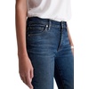AG Adriano Goldschmied Women’s Mari Crop Mid-Rise Slim Straight(Night Cap)