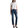 AG Adriano Goldschmied Women’s Mari Crop Mid-Rise Slim Straight(Night Cap)