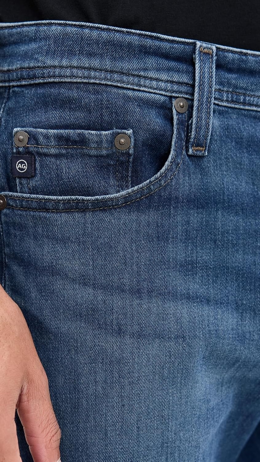 image:imageAG Adriano Goldschmied Mens Everett Slim Straight JeanSt Moritz