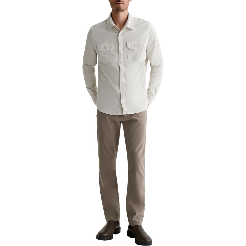 image:imageAG Adriano Goldschmied Mens Everett Slim Straight JeanFaded Ashwood