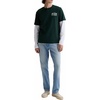 AG Adriano Goldschmied Men’s Bryce Crew(Ag California Road Trip Deep Alpine)