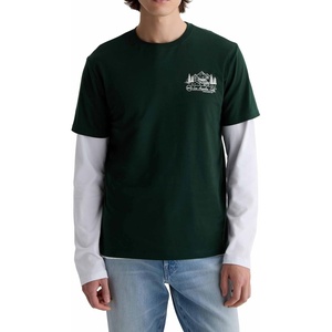 AG Adriano Goldschmied Men’s Bryce Crew(Ag California Road Trip Deep Alpine)