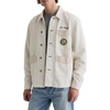 AG Adriano Goldschmied Men’s Adam Relaxed Chore Jacket(Natural Oak)