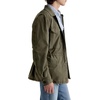 AG Adriano Goldschmied Men’s Anderson Military Jacket(Sulfur Coastal Moss)