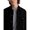 AG Adriano Goldschmied Men’s Dart Classic Trucker Jacket(Super Black)