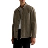 AG Adriano Goldschmied Men’s George Military Shirt Jacket(Green)