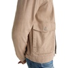AG Adriano Goldschmied Men’s Sid Pleated Trucker Jacket(Beige)