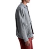 AG Adriano Goldschmied Men’s Sid Pleated Trucker Jacket(Sterling)