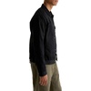 AG Adriano Goldschmied Men’s Sid Pleated Trucker Performance Jacket(Black)