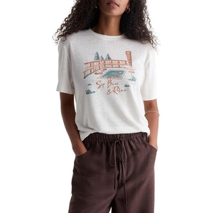 AG Adriano Goldschmied Women’s Charli Crew(Powder)