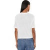 AG Adriano Goldschmied Women’s Charli Crew Relaxed S/S Tee(Powder)