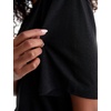 AG Adriano Goldschmied Women’s Charli Crew Relaxed S/S Tee(Super Black)