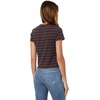 AG Jeans Sadie Crew 90’s Vintage Crop Short Sleeve T-Shirt(Deep Navy/Spiced Maple)