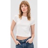 AG Jeans Sadie Crew 90’s Vintage Crop Short Sleeve T-Shirt(Powder)