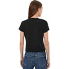 AG Jeans Sadie Crew 90’s Vintage Crop Short Sleeve T-Shirt(Super Black)