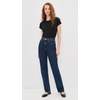 AG Jeans Sadie Crew 90’s Vintage Crop Short Sleeve T-Shirt(Super Black)