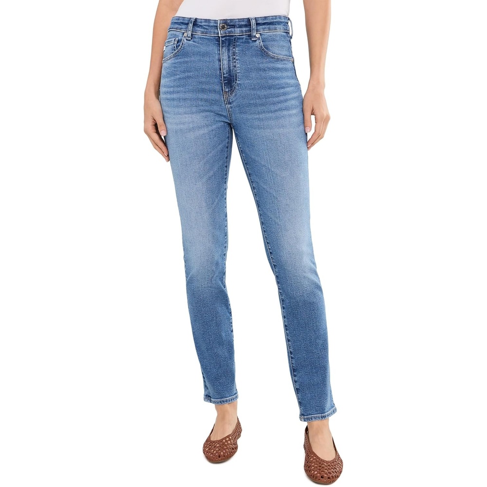 image:imageAG Jeans Mari MidRise Slim Straight Pants in BassBass