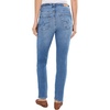 AG Jeans Mari Mid-Rise Slim Straight Pants in Bass(Bass)