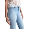 AG Jeans Mari Mid-Rise Slim Straight Pants in Bass(Flight)