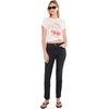 AG Jeans Mari Mid-Rise Slim Straight Pants in Bass(Octave)