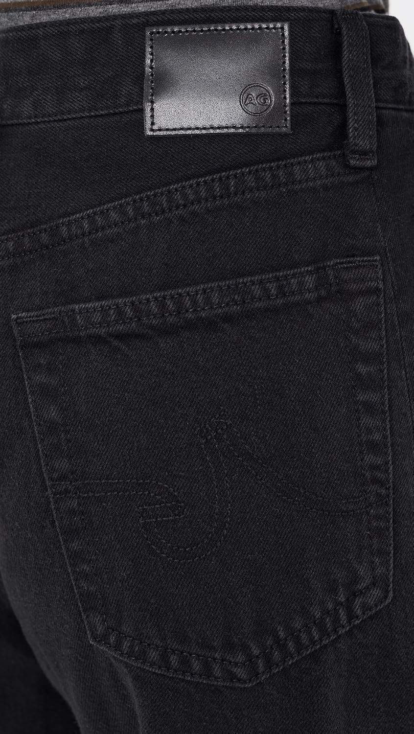 image:imageAG Adriano Goldschmied Womens Hattie High Rise Barrel JeansSuper Black