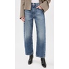 AG Adriano Goldschmied Women’s Hattie High Rise Barrel Jeans(Bari)
