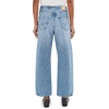 AG Adriano Goldschmied Women’s Hattie High Rise Barrel Jeans(Blueprint)