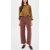 AG Adriano Goldschmied Women’s Hattie High Rise Barrel Jeans(Chestnut)