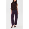AG Adriano Goldschmied Women’s Hattie High Rise Barrel Jeans(Jazz Berry)